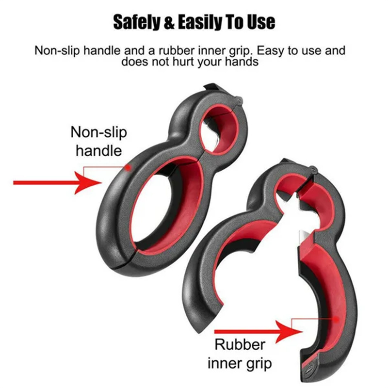 6 In 1 Bottle Opener Multifunc - Kitchen Gadgets Jar Openers ulasan dan harga