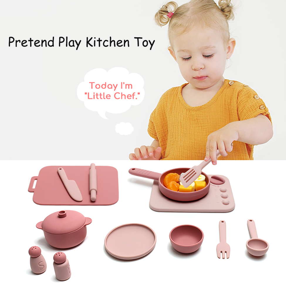 13 pcs set silicone cooking pl - Kitchen Gadgets Kids ulasan dan harga