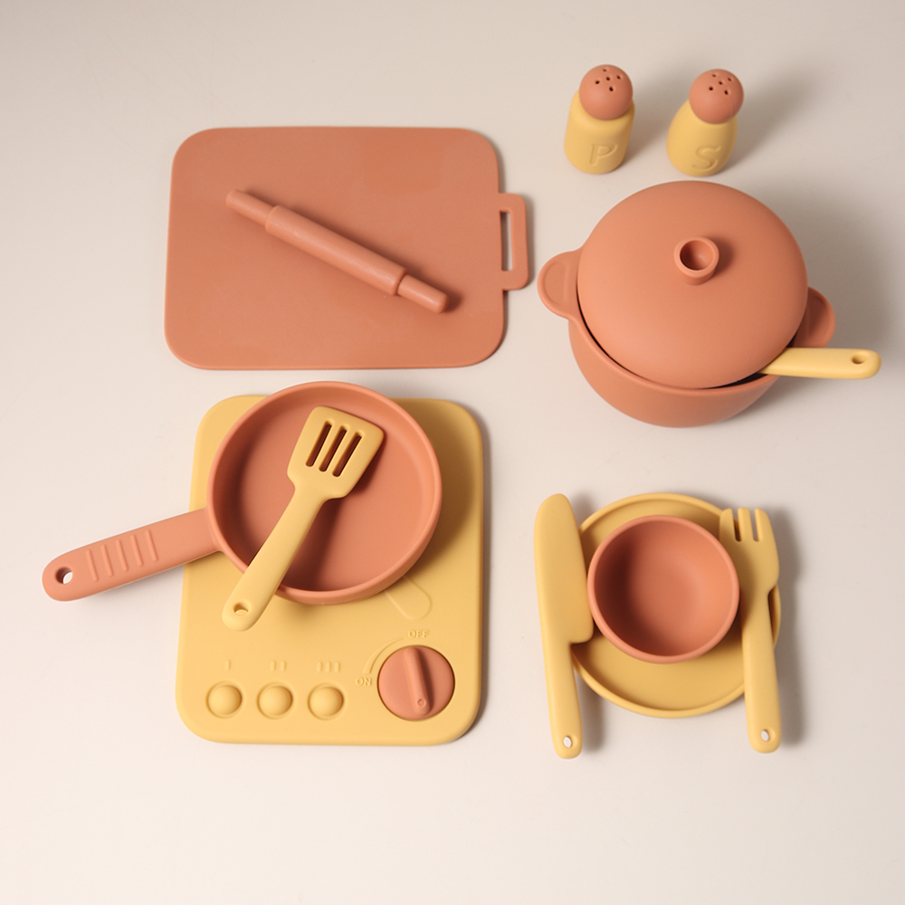 13 pcs set silicone cooking pl - Kitchen Gadgets Kids ulasan dan harga