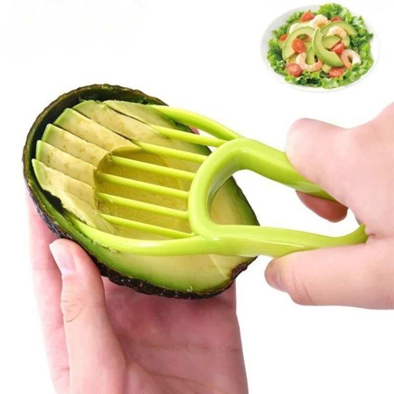 3 in 1 Avocado Slicer Shea Cor - Avocado Slicer Tool ulasan dan harga