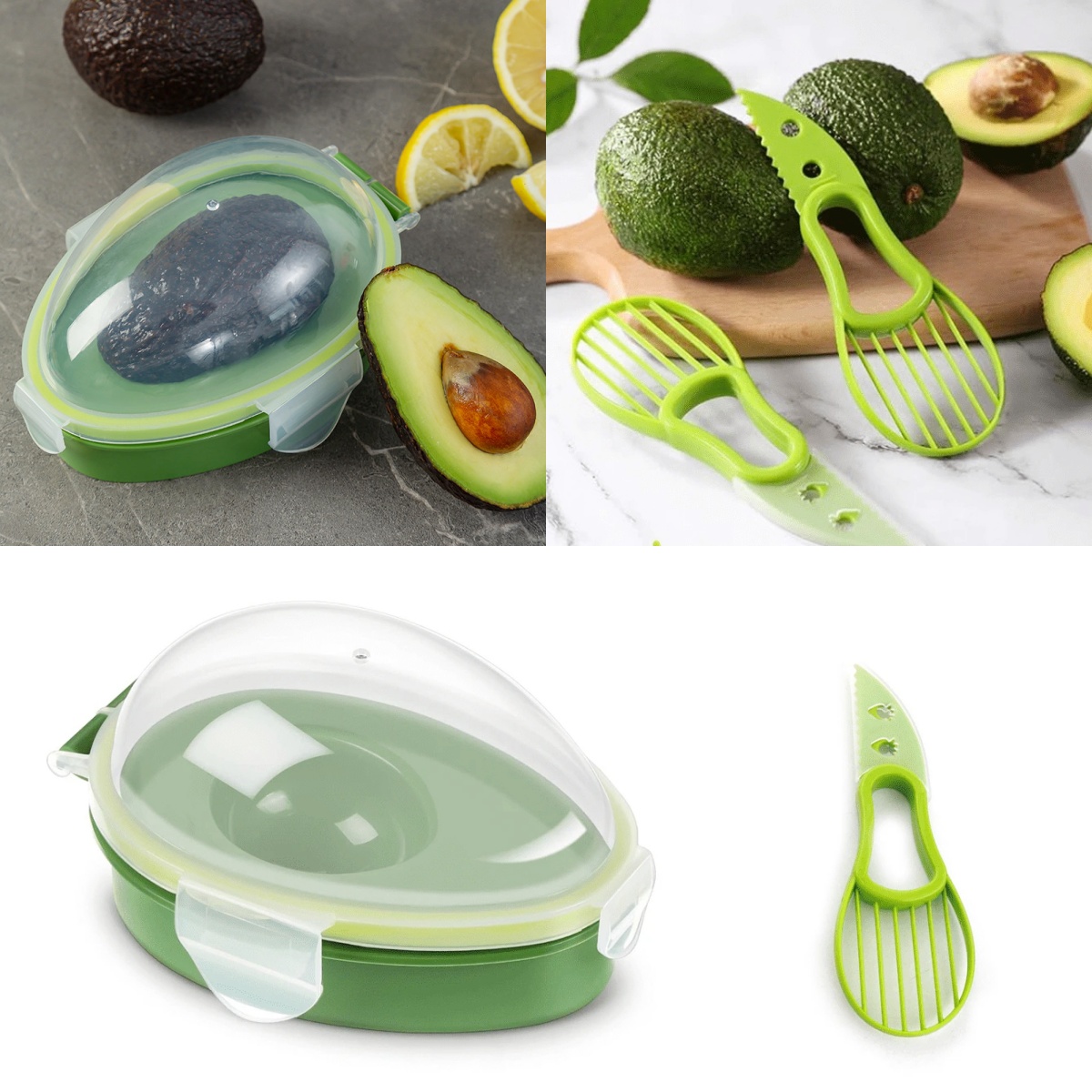 Avocado Storage Box Reusable C - Avocado Slicer Tool ulasan dan harga