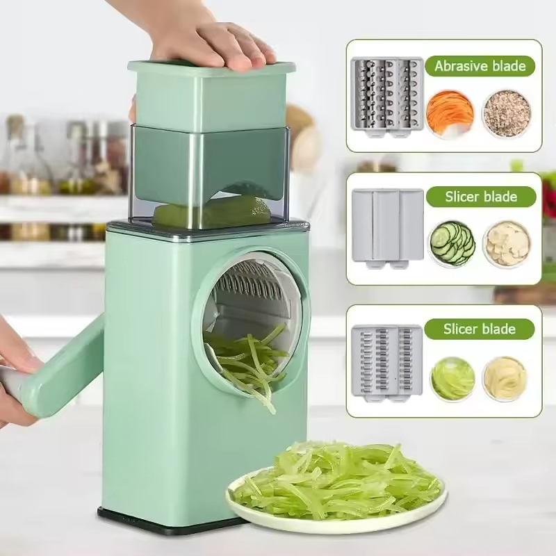 1pc Multi purpose hand cranked - Cheese Grater Box ulasan dan harga