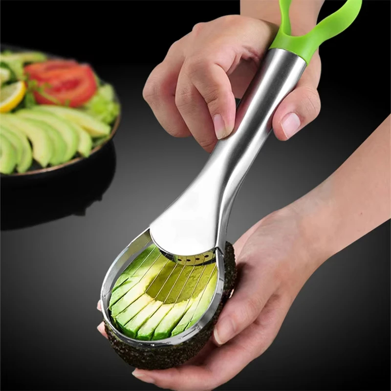 2-in-1 Stainless Steel Avocado - Avocado Slicer Tool ulasan dan harga