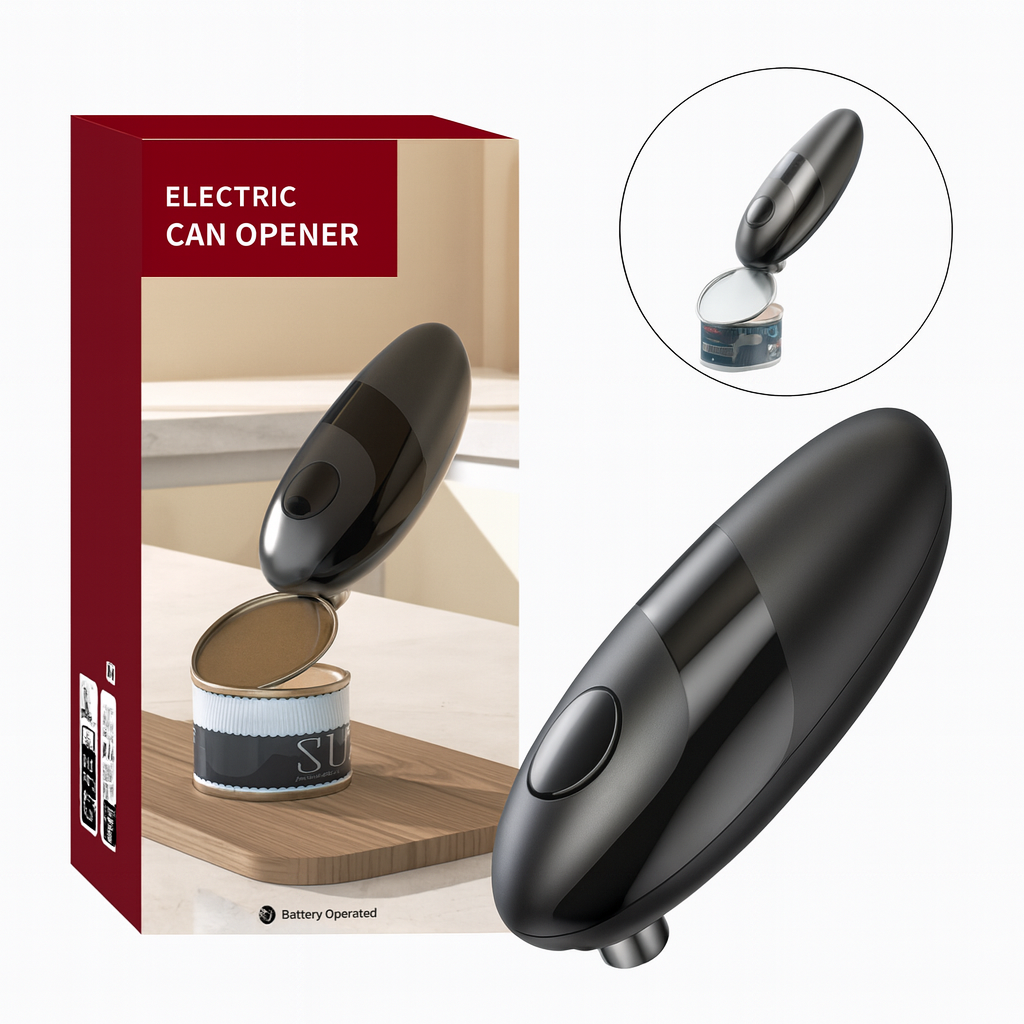 Dual-Power Electric Can Opener - Kitchen Gadgets Jar Openers ulasan dan harga