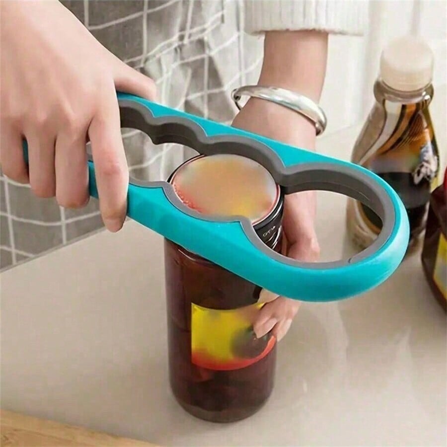 1 Pc 4-In-1 Jar Opener & Can O - Kitchen Gadgets Jar Openers ulasan dan harga