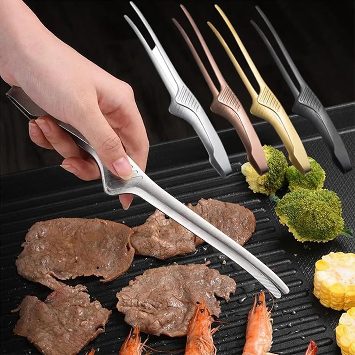 1/2/5Pcs Stainless Steel Food  - Korean Kitchen Gadgets ulasan dan harga